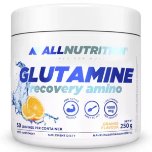 afsupplements allnutrition glutamine recovery amino 250g orange