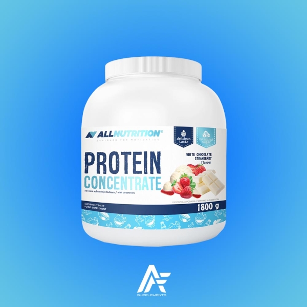 allnutrition whey protein concentrate 1.8kg white chocolate strawberry afsupplements nutrition onlineshop dubai uae