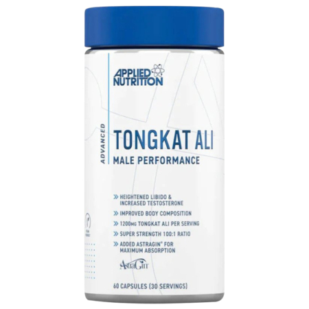 TONGKAT ALI delivers on the most bioavailable 1001 ratio extract, which retains the required bio-active compounds including 1% Eurycomanone, 22% Eurypeptides, 30% Polysaccharides, and 40% Glycosaponins for reliable effects. Developed to support your libido and male performance, reduce stress, and improve body composition Features of Applied Nutrition Advanced Tongkat Ali 100:1 Extract providing 1% Eurycomanone, 22% Eurypeptides, 30% Polysaccharides & 40% Glycosaponins May heighten libido & increase testosterone May support improved body composition Suitable for vegetarians & vegans