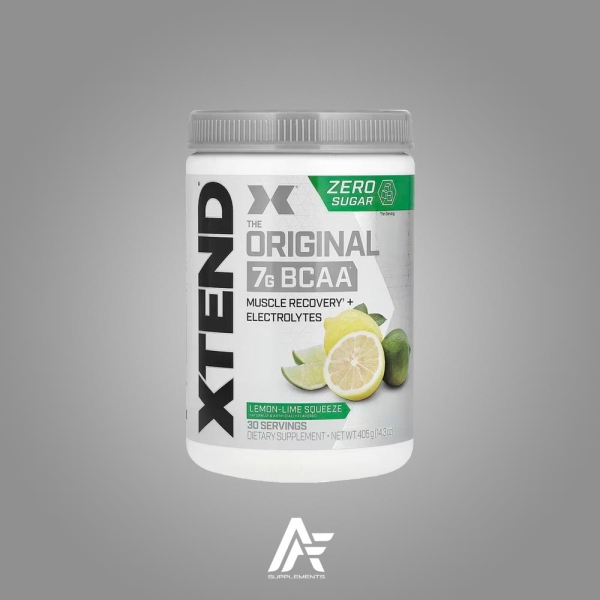 xtend bcaa 7g 400g lemon lime afsupplements nutrition online shop dubai