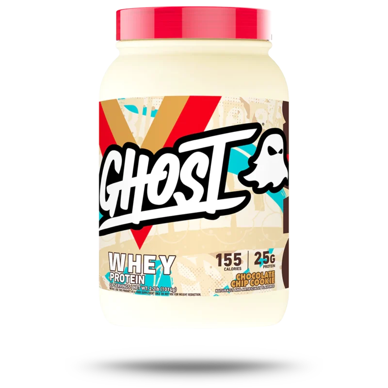 GHOST Whey 2.2LB Chocolate Chip Cookie