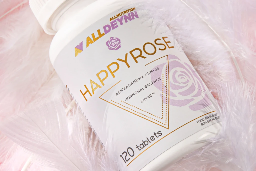 allnutrition alldeynn happyrose PMS-reliever 120tab premenstrual syndrome